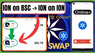 ION SECOND Swap: ION from BSC to ION Network | All Problem Solved | ONLINE+ 