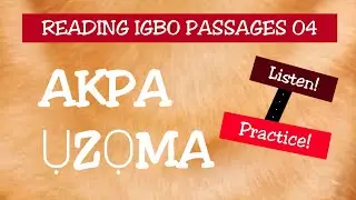 How to Start Reading Igbo Books and Start Practicing Your Igbo Language