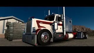 ATS 1.58 Test I FLX, 359 Peterbilt heavy LowBoy ,CatPowered 13spd, American Truck Simulator