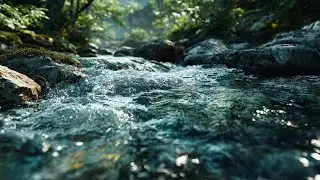 Natural Clear Water Flow Sounds | Relax, Breathe & Reset Your Brain
