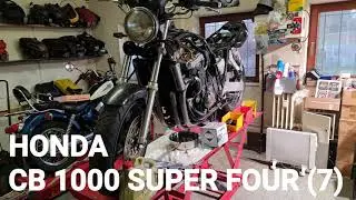 Honda CB 1000 Super Four SC 30 (7) Первый запуск за 10лет