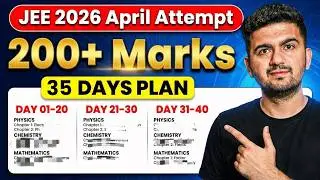 JEE Main April Attempt: 45 day Roadmap to 99%ile : Best  Strategy & IIT Motivation | Vineet Khatri
