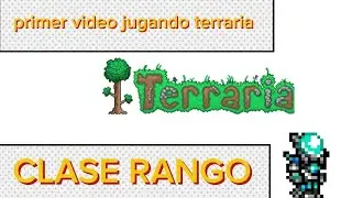 Jugando terraria modo maestro clase rango(modo maestro)