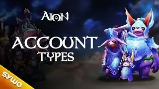 AION - Account types explained (Starter, Veteran, Gold Pack)
