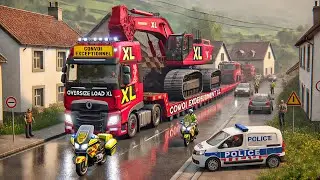 Transporter ces Convois de 20 m&egrave;tres de Long en Jouant le plus R&eacute;aliste Possible