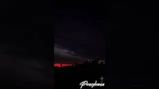 Moody Sunset Takes Over Philadelphia Sky