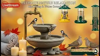 Healing Nature Sounds 💧 Birds Singing & Gentle Water for Sleep, Calm & Mindfulness