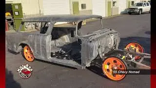 Hot Rod Corner -  55 Chevy Nomad (No Audio)
