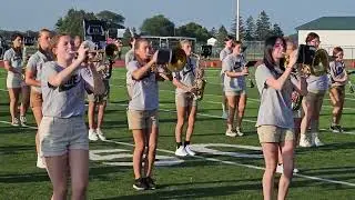 August 18th, 2023: Football Friday - Evergreen Viking Marching Band #2