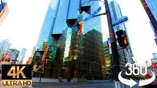 360Video VR 4K Bike Tour Downtown Toronto