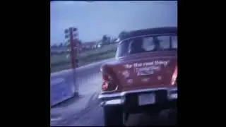 #5  The original Daddy's Thing. 1958 Chevy of Frank Marshall Oswego Dragway Dragstrip 1970s