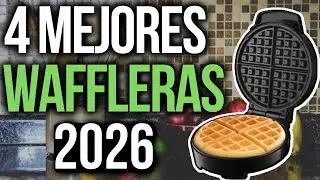 Las 4 mejores waffleras del mercado [2025]