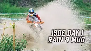 FIM ISDE Italy 2025 Day 1 In the RAIN & MUD | Six Days of Enduro