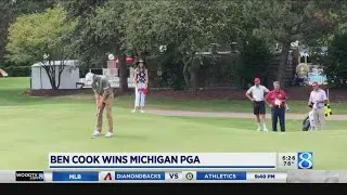 Ben Cook wins Michigan PGA