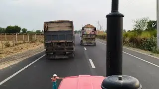 महिन्द्रा टैक्टर कै साथ रैस।।🤣😅#बजरी_कै_विडियो #tractor
