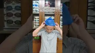 How to check the silicone swimming cap quality? #swimmingtips  #short