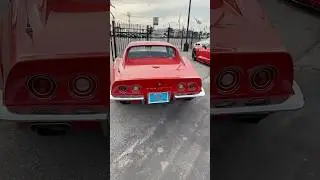 Starting up Classic Corvette #stingray #corvette