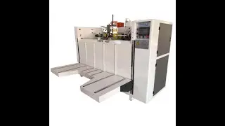 corrugated cardboard semi automatic stitching machine carton box making machine m&aacute;quina de coser