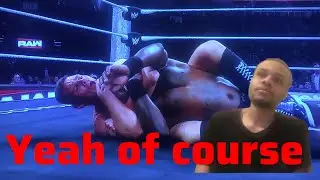 KingJayJay reacts to R-truth getting tapped out by Gunther 