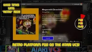 Atari VCS &mdash; Meganoid: Chronicles &mdash; развлечение на пятерых! Веселье с ретро-игрой, эпизод 586