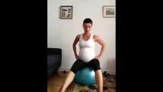 My Pregnancy Fitness Diaries: the 'birthing ball'