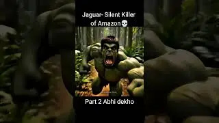 Ek Waar&hellip; Khopdi Seedhi Tut Jaati Hai 😱 | Jaguar Hunting Truth #desihulk