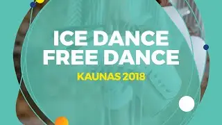 Nguyen Avonley /Kolesnik  Vadym (USA) | Ice Dance Free Dance | Kaunas 2018