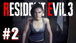 Resident Evil 3 Remake Gameplay Walkthrough Part 2  (No Commentary) | BlueBatman Gamer