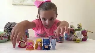 Opening MASHEMS and FASHEMS Disney princess, My little pony, emoji, paw patrol, batman