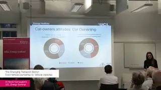 The Changing Transport Sector: From Vehicle Ownership to Vehicle Usership - Dr Maria Kamargianni