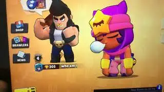 Me and my friend who am I playing brawl stars team fight