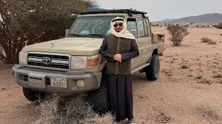 كشته في اجواء جميله بجبال قطن 