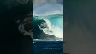 Incredible Moment a Giant Wave Covers a Cruise Ship! #scaryocean #dangerouswaves #roughseas