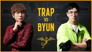 StarCraft 2 - TRAP vs BYUN - ESL Open Cup #49 Korea | Ro16