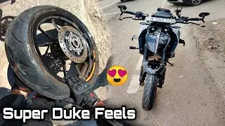 KTM Duke 390 Alloy Modification | Wide Tyre