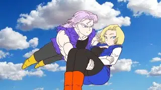 Trunks revenge parte 1#short#androide Nro 18 oppai