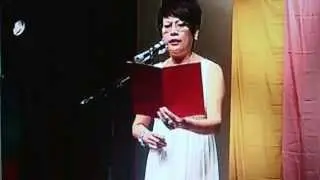 Josephine Wong singing Cantonese Opera song