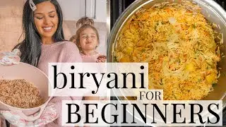 BIRYANI for BEGINNERS | EASY Eid Chicken Biryani Recipe | irenesarah