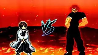 Captain Aizen V2 OP VS Yujiro Hanma V4 OP in Jump Force Mugen