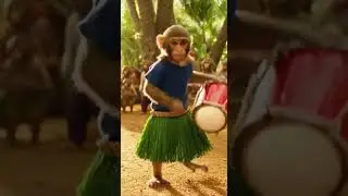 🐵 Cutest Baby Monkeys Ever! Dancing Drumming Watch Their Adorable Moves #monkeys #babyanimals #cute