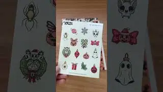 Thanks to Stephanie for her spooky potato holiday order! 🛒🥔🎄 #packwithme #stickershop