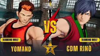 FF:CotW 🌟 YOMAND (Dong Hwan) vs CDM RINO (Jae Hoon)🌟Replay Match - FATAL FURY: City of the Wolves!