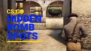 Top 40 Hidden Bomb Spots ★ CS GO
