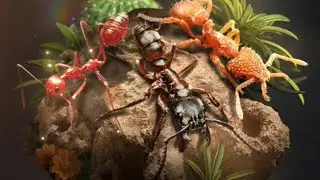 Ants underground kingdom Gameplay | Barren land | Shooter max formation #satisfying #gameplay #ants