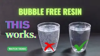 Bubble FREE Resin - DO this before mixing... #resin #resinartist #epoxy