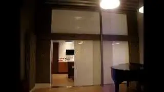 MagicGlas smart glass automatic remote controlled sliding wall