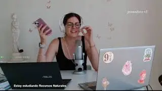 STREAM STUDY WITH ME - metodo pomodoro, mate, risas y mucho mas ahre
