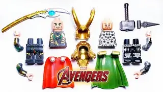 Lego Thor vs Loki Fight Scene | The Avengers Movie Clip