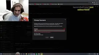 xQc After Finding Out He Can't Change His Name From 