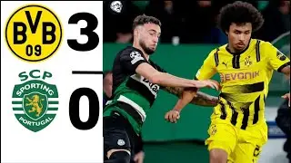 Sporting CP vs Borussia Dortmund 0-3 | UEFA Champions League | Highlights & Goals 2025